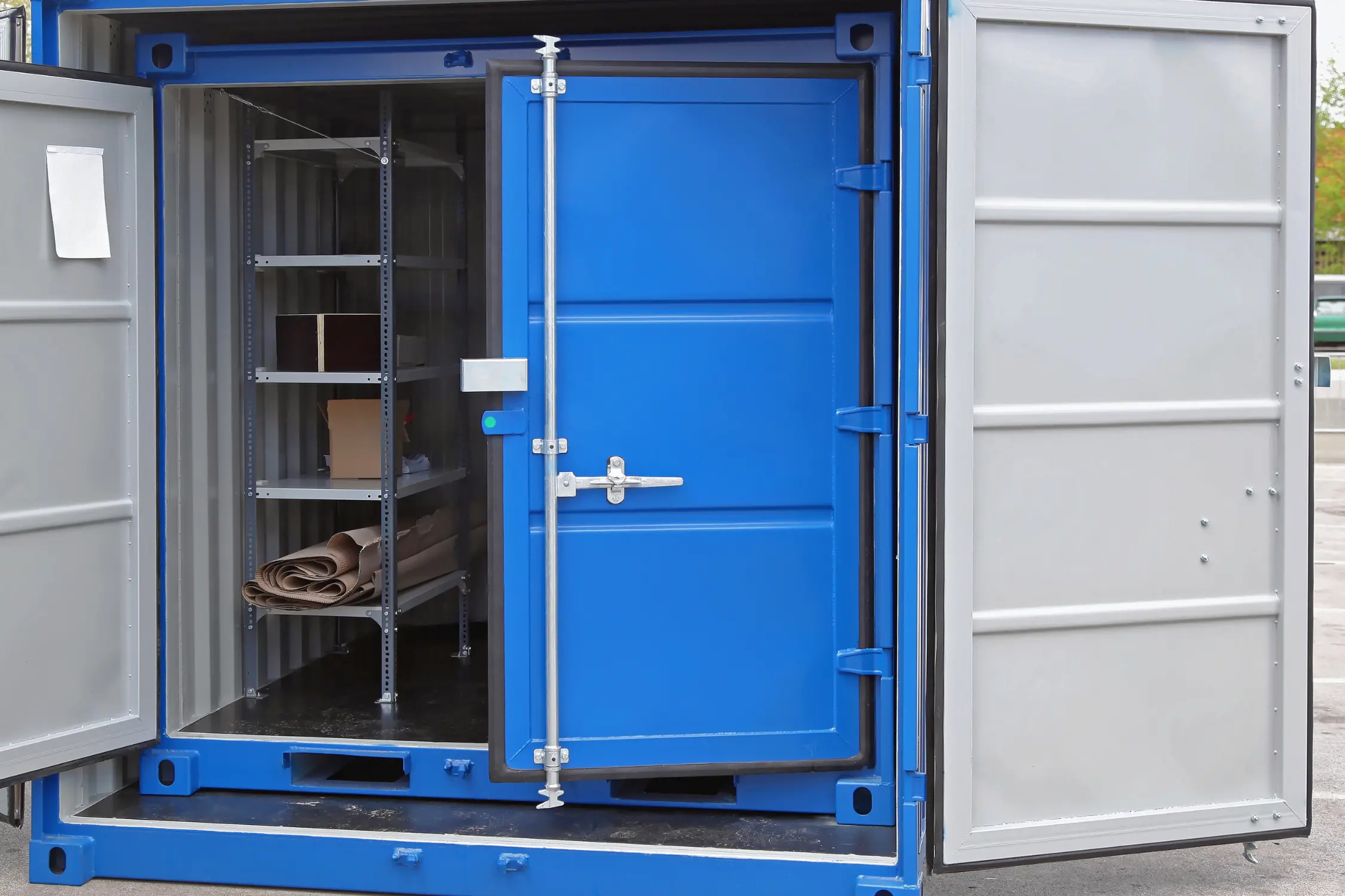 Container devanning in Bradford